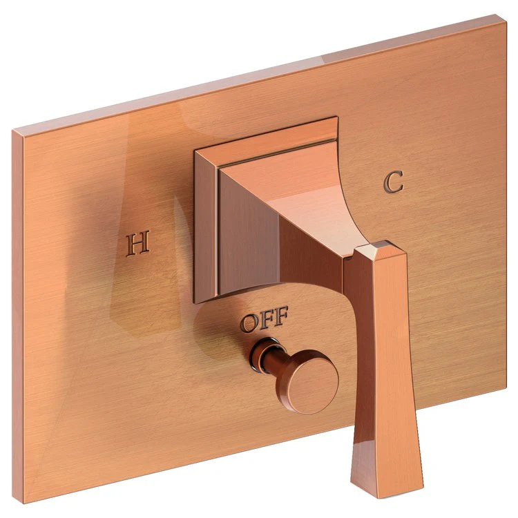 Joffrey Pressure Balance Tub/Shower Valve Trim Only with Lever Handle - Flat Black - Frankwebs