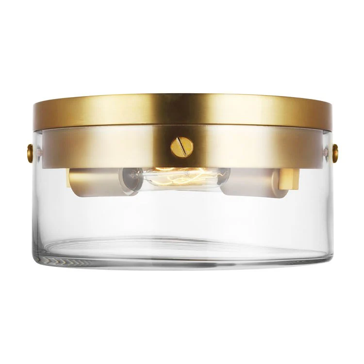 Garrett Two-Light Flush Mount Ceiling Fixture by Chapman & Meyers - Frankwebs