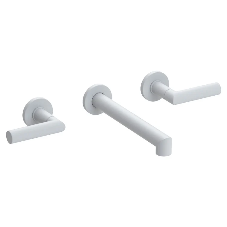 Kirsi Two Handle Wall-Mount Bathroom Faucet - Antique Nickel - Frankwebs