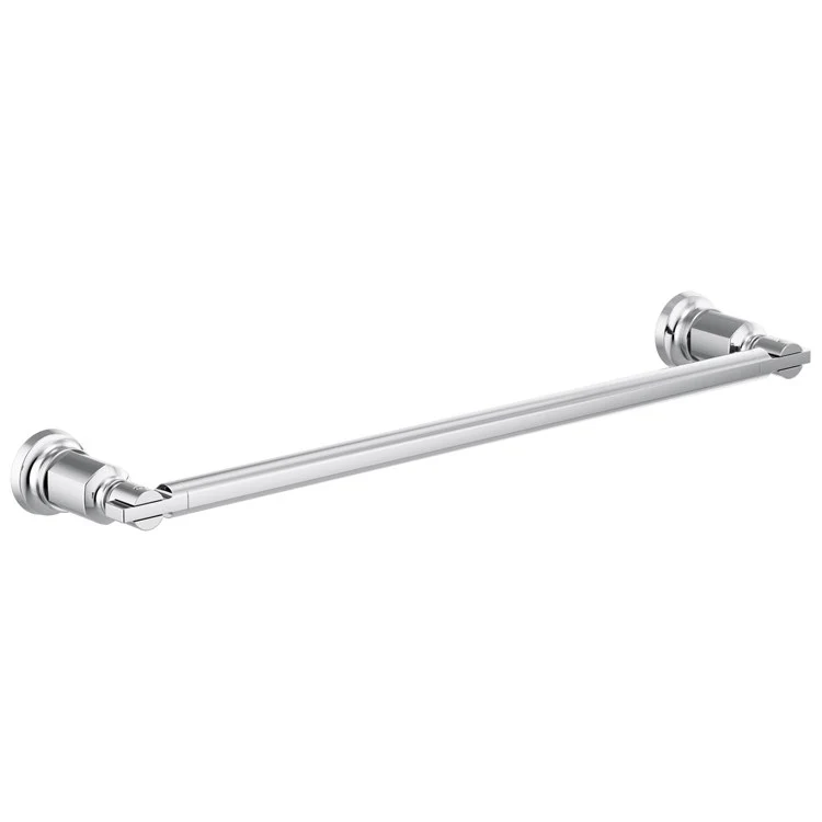 Towel Bar Invari 18 Inch Brilliance Luxe Steel Metal 3-9/16 Inch Wall Mount - Frankwebs