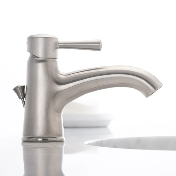 Silas Single Handle Bathroom Faucet with Drain - Frankwebs