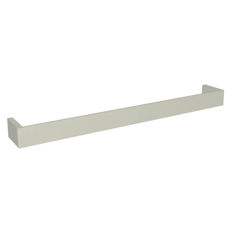 Towel Bar Quartile 18 Inch Satin Nickel Brass/Metal 2-3/4 Inch - Frankwebs