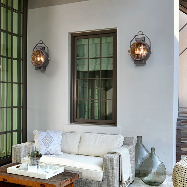 Point Lookout Two-Light Medium Outdoor Wall Lantern - Frankwebs