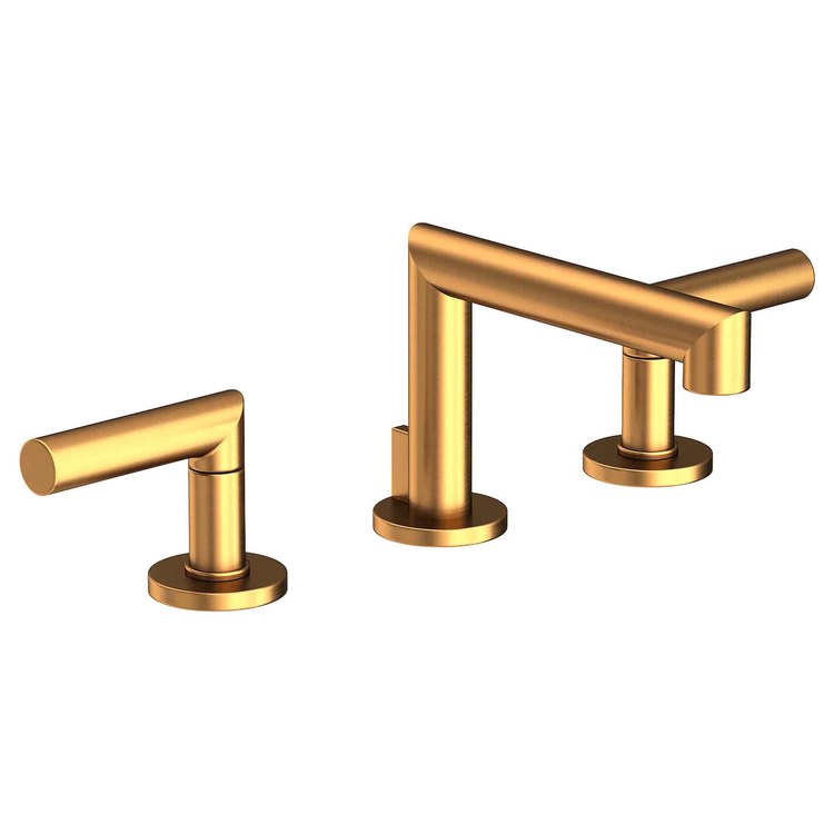 Lavatory Faucet Kirsi Widespread 8 to 20 Inch Spread 2 Lever ADA Oil Rubbed Bronze 1.2 Gallons per Minute Brass Spout Height 3-1/8 Inch - Frankwebs