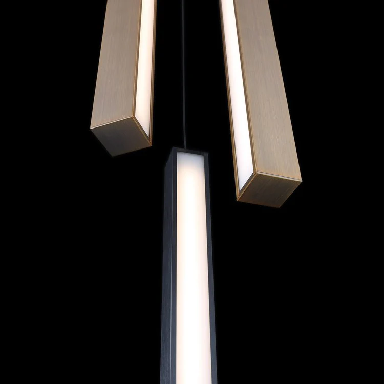 Chaos Three-Light LED Round Pendant 3000K - Frankwebs