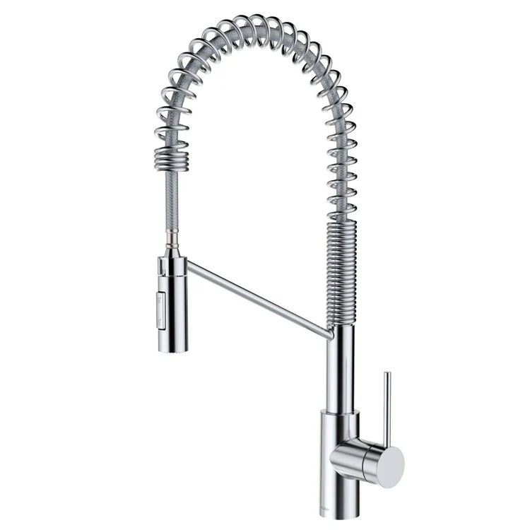 Oletto Single Handle Pull Down Spot Free Commercial Kitchen Faucet - Frankwebs
