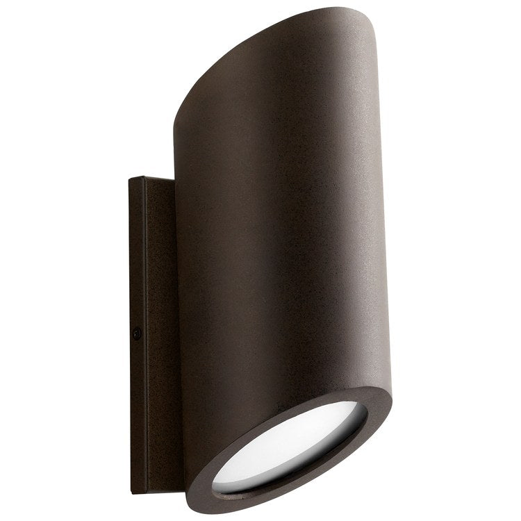Realm Two-Light LED Outdoor Wall Sconce - Oiled Bronze - Frankwebs