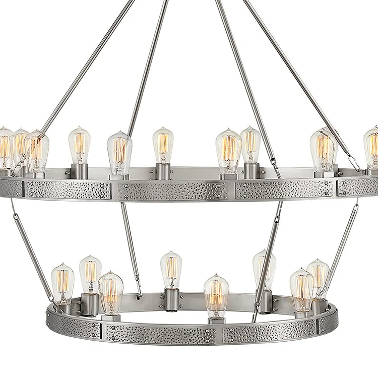 Everett Twenty-Light Two-Tier Chandelier - Frankwebs