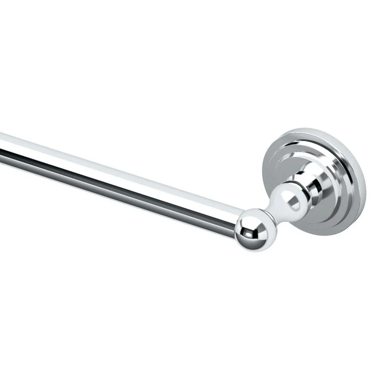 Towel Bar Marina 30 Inch Chrome Wall Mount Metal - Frankwebs