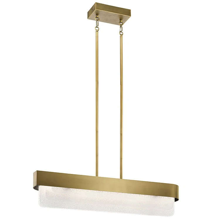 Serene Two-Light LED Linear Chandelier - Frankwebs