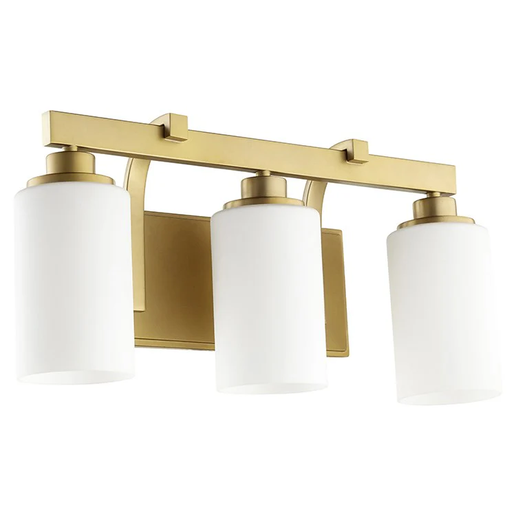 Lancaster Three-Light Bathroom Vanity Fixture - Frankwebs