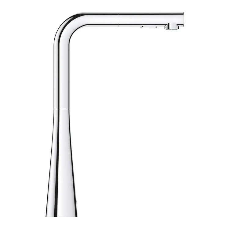 Zedra/Ladylux Single Handle Pull-Out Kitchen Faucet with Dual-Function Spray Head - Frankwebs