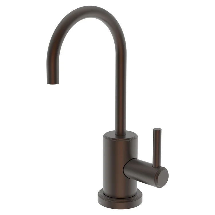 Cold Water Dispenser Seager 1 Lever ADA Gooseneck Polished Gold PVD - Frankwebs