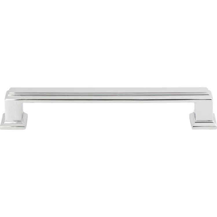 Drawer Pull Atlas Sutton Place Brushed Nickel Zinc Alloy 5-1/16 Inch - Frankwebs