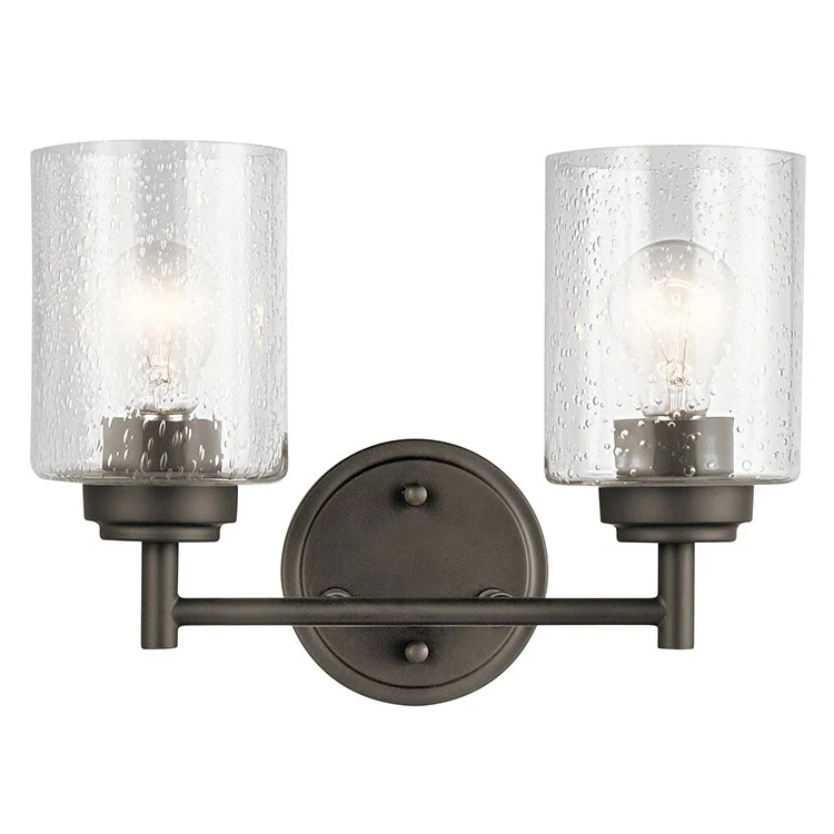 Winslow Two-Light Bathroom Vanity Fixture - Frankwebs