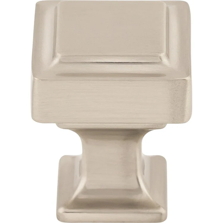 Knob Transcend Ascendra Ash Gray Zinc Alloy 1 Inch - Frankwebs