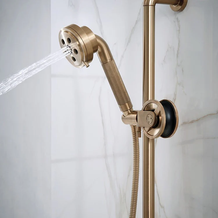 Litze Three-Function H2Okinetic Handshower Set with Slide Bar - Frankwebs