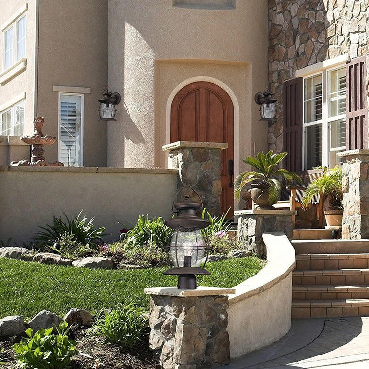 Village Lantern Single-Light Outdoor Wall Sconce - Frankwebs