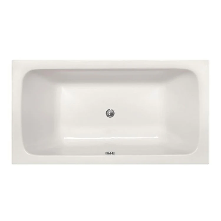 Combination Tub Ston Collection Carrera 72 x 36 x 23 Inch Drop-In Center Drain Biscuit Rectangle - Frankwebs