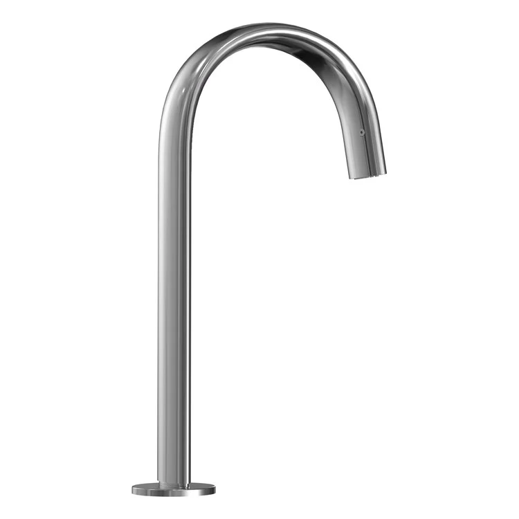 Lavatory Faucet Touchless Vessel AC Controller Thermostatic Mixing Valve 10 Second On-Demand Flow ADA Polished Chrome 0.5 Gallons per Minute - Frankwebs