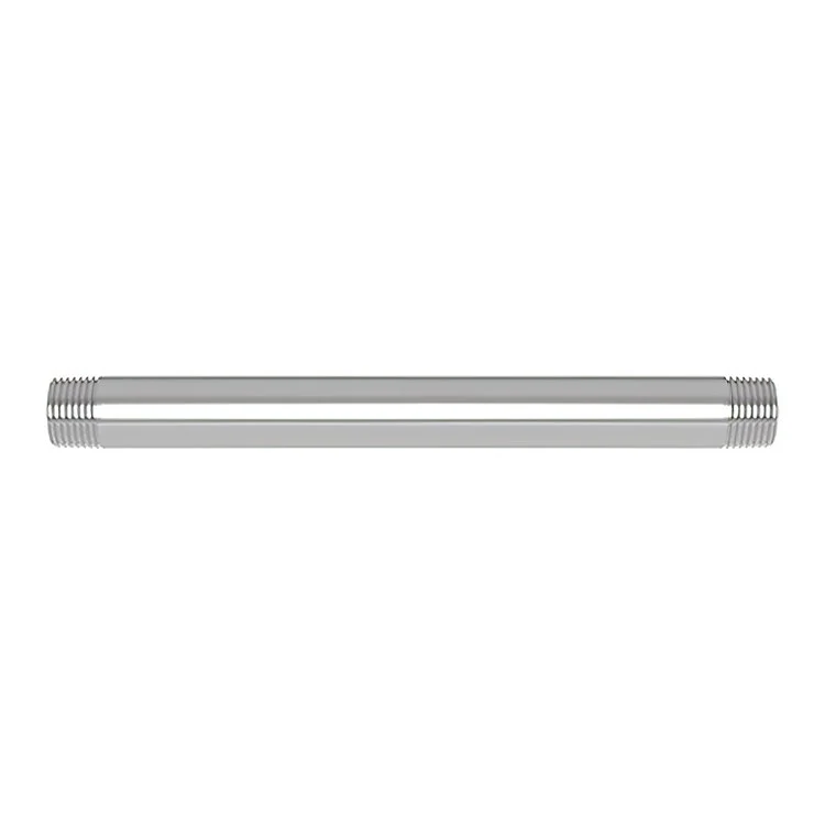 Shower Arm Polished Brass Uncoated Living 8 Inch 1/2