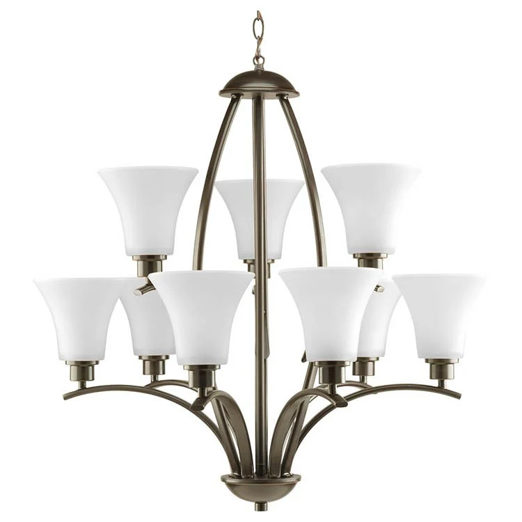 Joy Nine-Light, Two-Tier Chandelier - Frankwebs