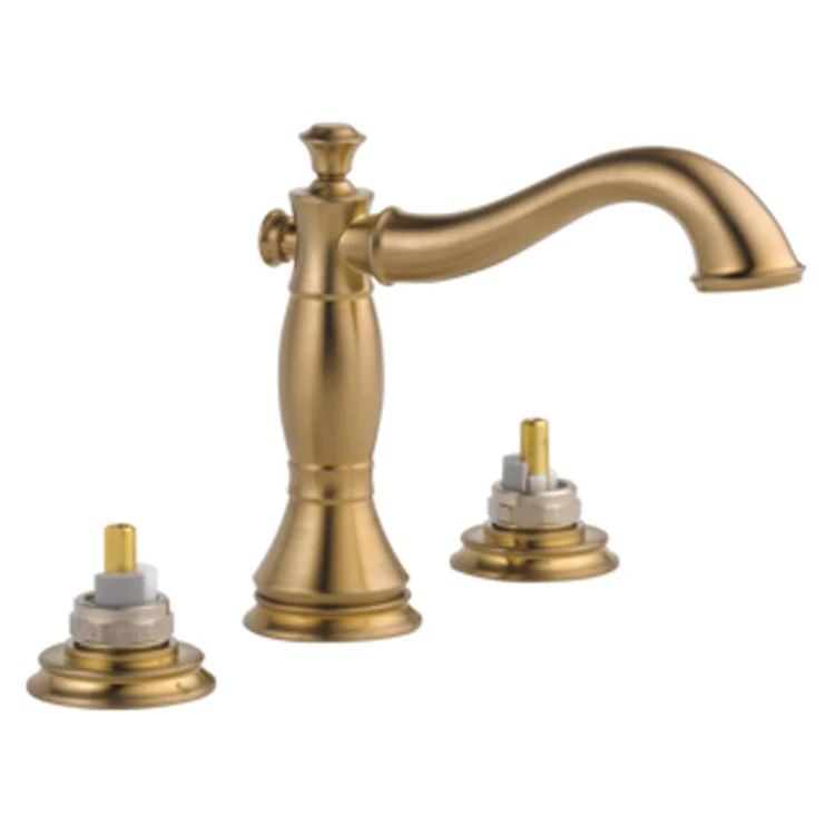 Cassidy Two Handle Widespread Bathroom Faucet with Drain without Handles - Frankwebs