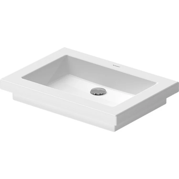 Lavatory Sink 2nd Floor Washbowl 22-7/8 x 16-3/8 Inch Rectangle White - Frankwebs