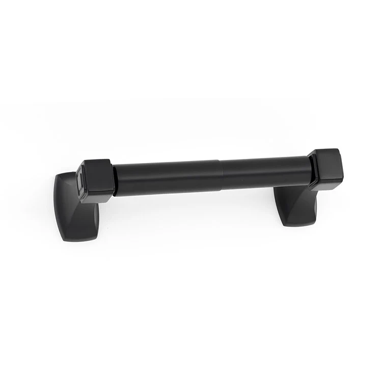 Toilet Paper Holder Cube Bath Polished Brass 6-1/4 Inch 3-1/16 Inch Wall Mount - Frankwebs