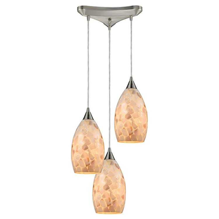 Capri Three-Light Pendant - Frankwebs
