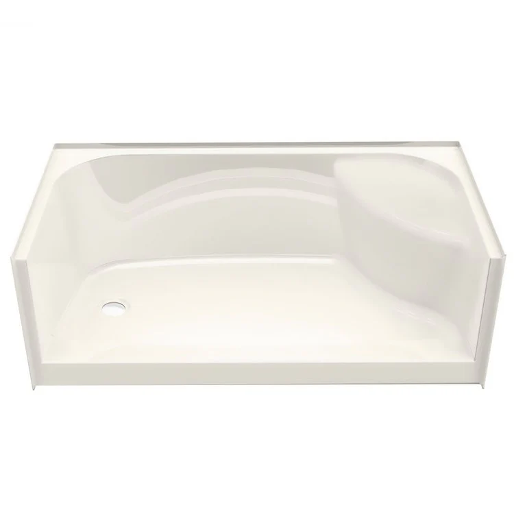 Shower Base Alcove Biscuit 59-3/4 x 33-1/2 Inch AcrylX - Frankwebs