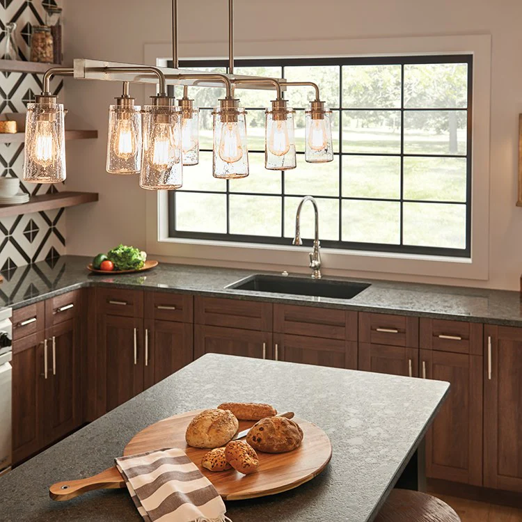 Braelyn Eight-Light Linear Chandelier - Frankwebs