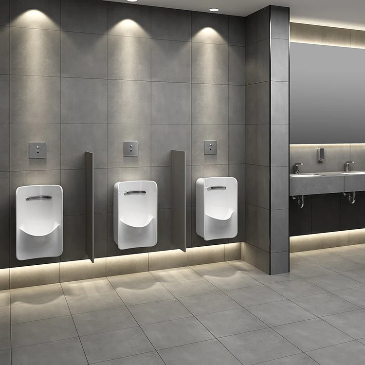 Greenbrook Wall-Mount Back Spud Urinal with EverClean - Frankwebs