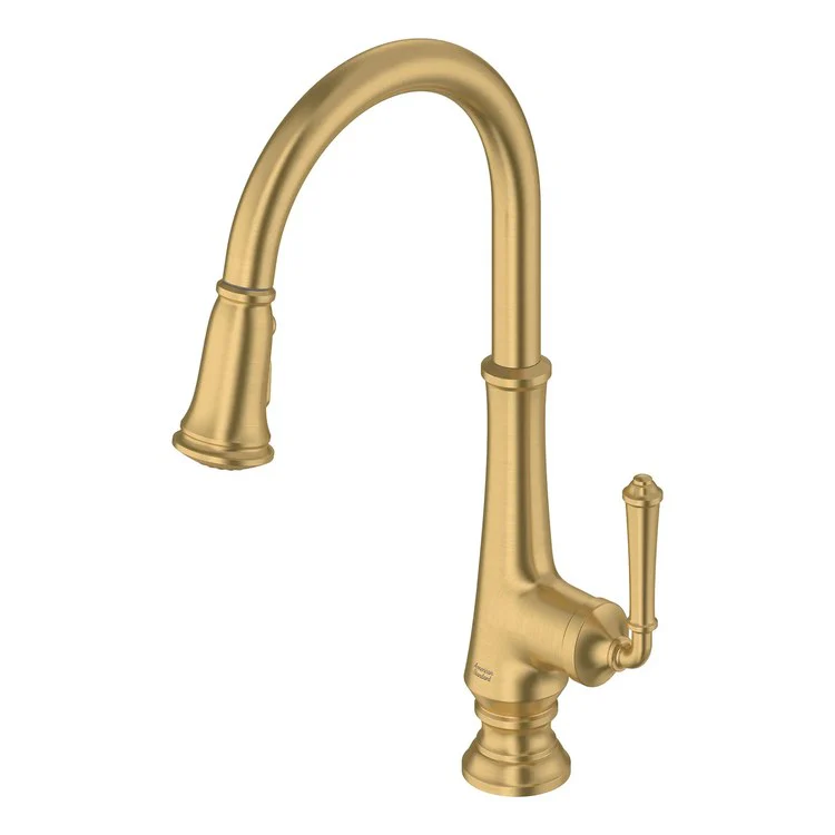 Kitchen Faucet Delancey with Re-Trax System 1 Lever ADA CALGreen/CEC Brushed Cool Sunrise Pull Down Dual Spray Swivel Spout 1 Hole 1.5 Gallons per Minute - Frankwebs