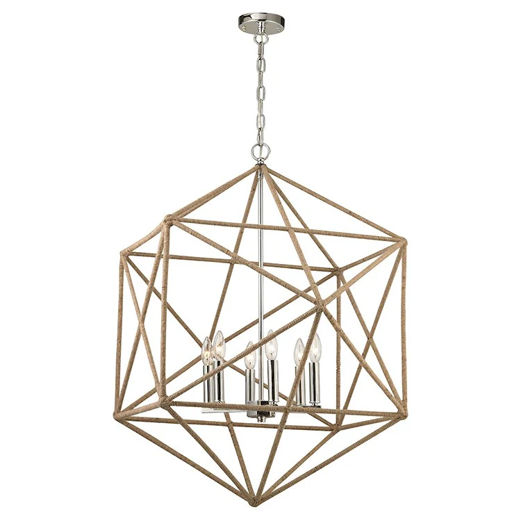 Exitor Six-Light Chandelier - Frankwebs