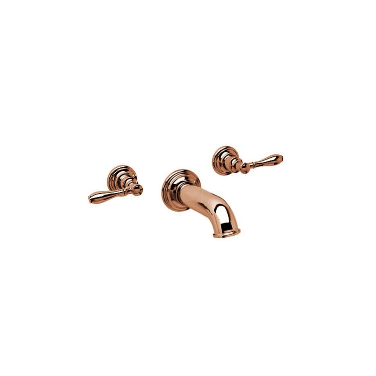 Tub Filler Ithaca Wall Mount 2 Lever ADA Stainless Steel PVD - Frankwebs