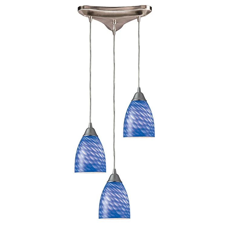 Arco Baleno Three-Light Pendant - Frankwebs