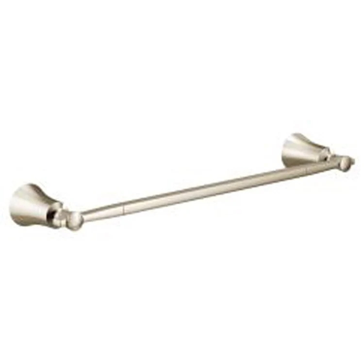 Towel Bar Flara 24 Inch Polished Nickel 4 Inch - Frankwebs