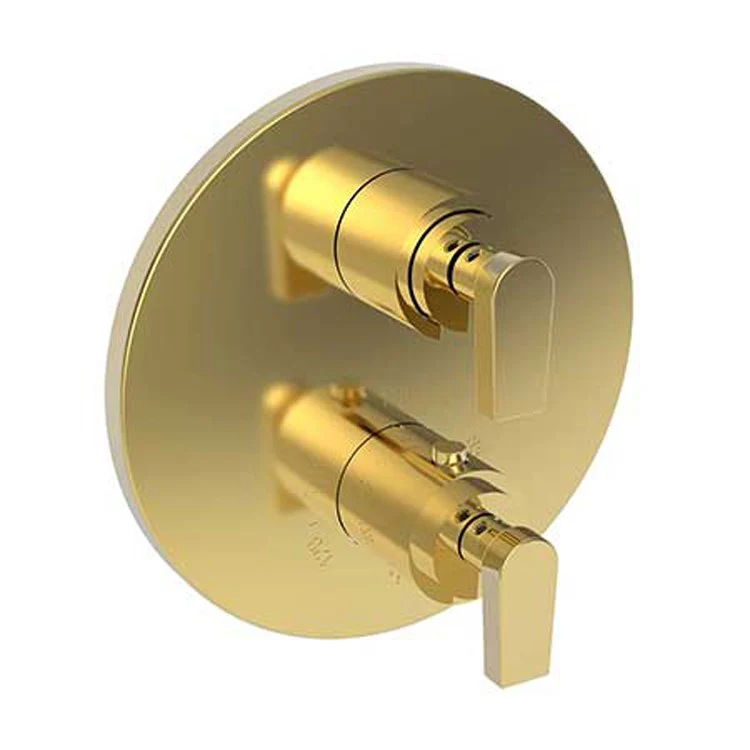 Thermostatic Trim Dorrance Round Plate 2 Lever Antique Copper Brass - Frankwebs