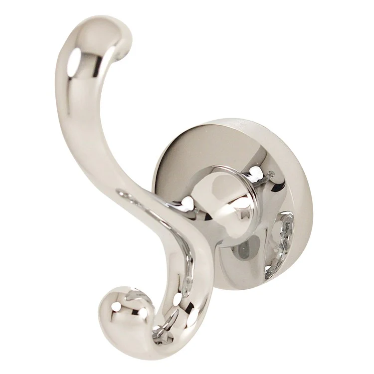 Robe Hook Contemporary I Bath Universal Polished Chrome 4 Inch 3-3/8 Inch Wall Mount Brass - Frankwebs