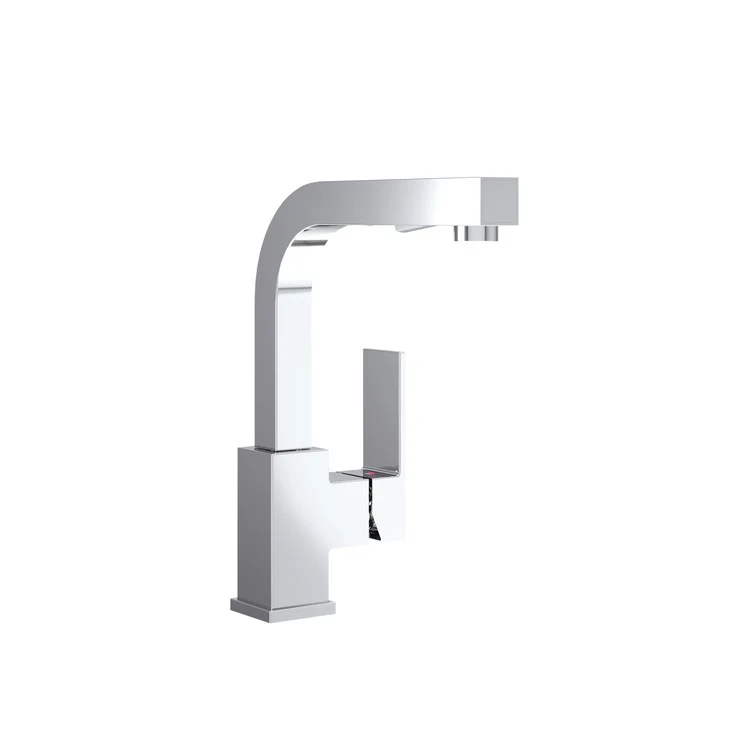 Kitchen Faucet Duro 1 Lever ADA Polished Chrome Fixed 1 Hole 1.75 Gallons per Minute - Frankwebs