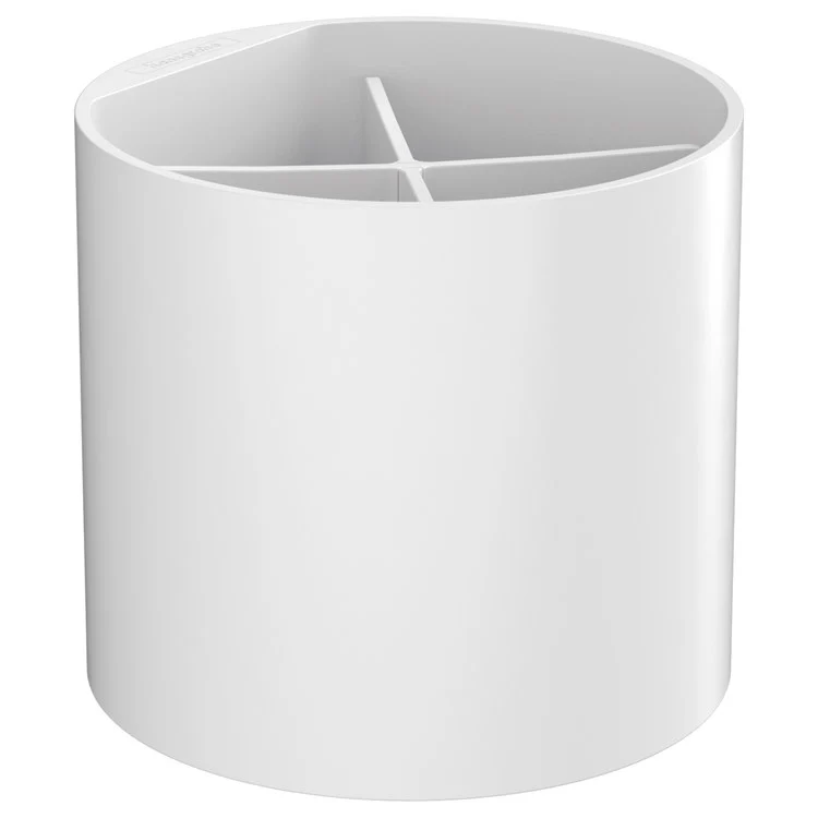 Tumbler WallStoris Holder Matte White Wall Mount Plastic - Frankwebs