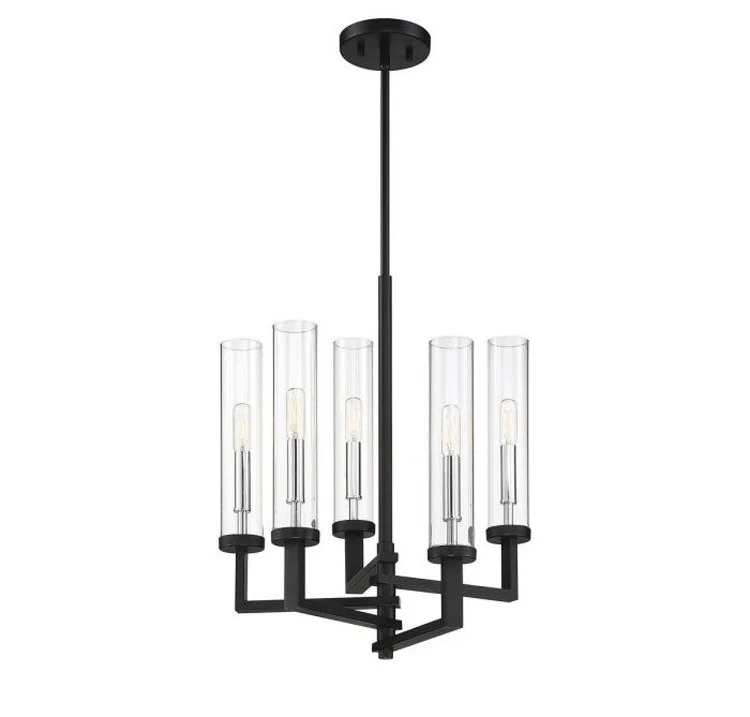 Folsom Five-Light Chandelier - Frankwebs