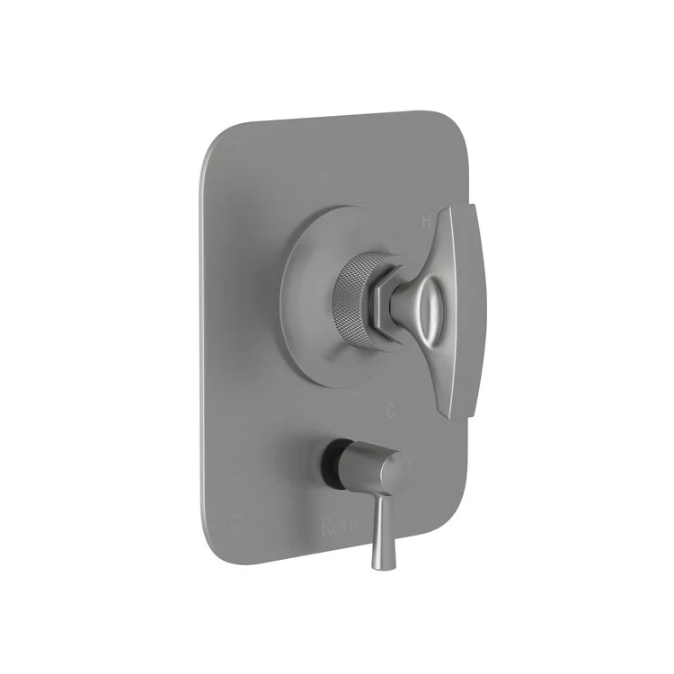 Pressure Balance Valve Trim Graceline with Diverter 1 Dial Handle Polished Chrome 5.5 Gallons per Minute - Frankwebs