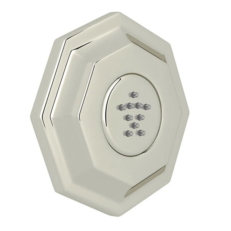 Body Spray Polished Nickel 3-3/8 x 3-1/8 Inch 1 Function Classic Spray 1.0 Gallons per Minute 1/2 Inch - Frankwebs