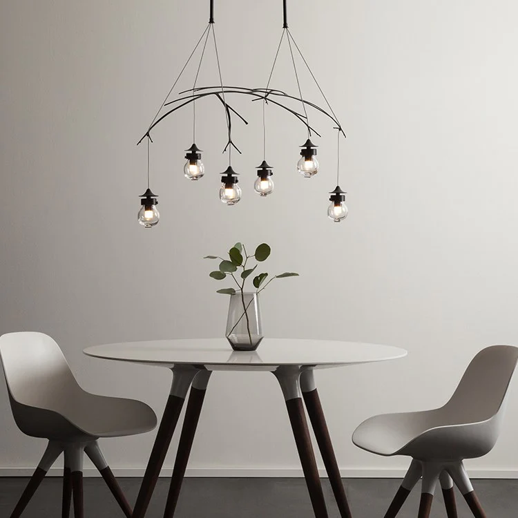 Kiwi Six-Light Pendant - Frankwebs