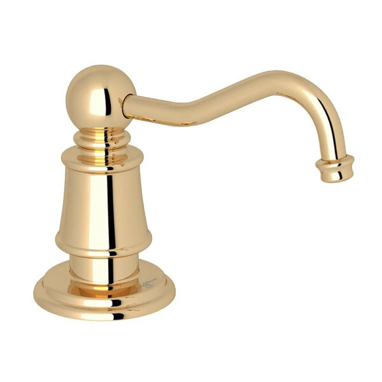Soap Dispenser Georgian Era Satin Nickel Deck Mount Brass 16 Fluid Ounce - Frankwebs