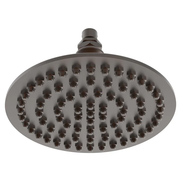 Showerhead Newport Bath 1 Function Ceiling Mount Matte White 9-1/8 Inch 1.8 Gallons per Minute 74 Spray Jets - Frankwebs