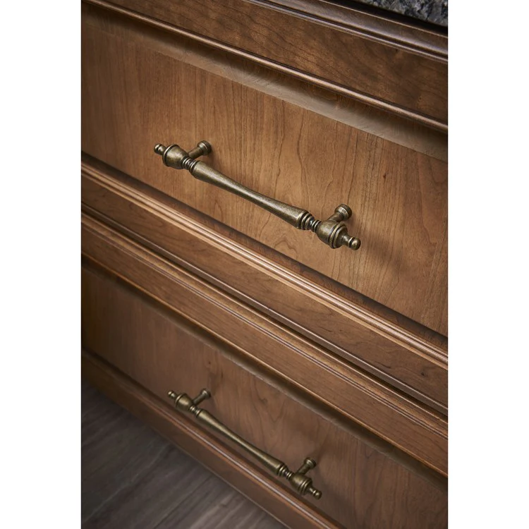 Pull Appliance Somerset Finial Polished Chrome Zinc Alloy 7 Inch 10-1/8 x 1 x 2 Inch - Frankwebs