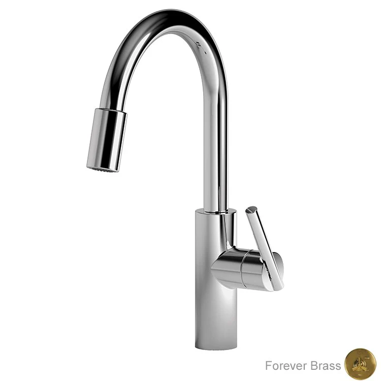 East Linear Single Handle Pull Down Kitchen Faucet - Frankwebs